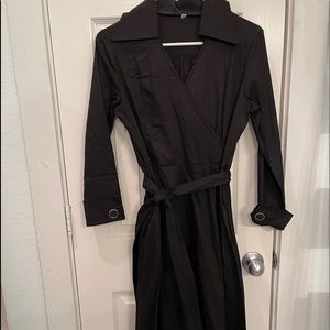 Black Dress with belt